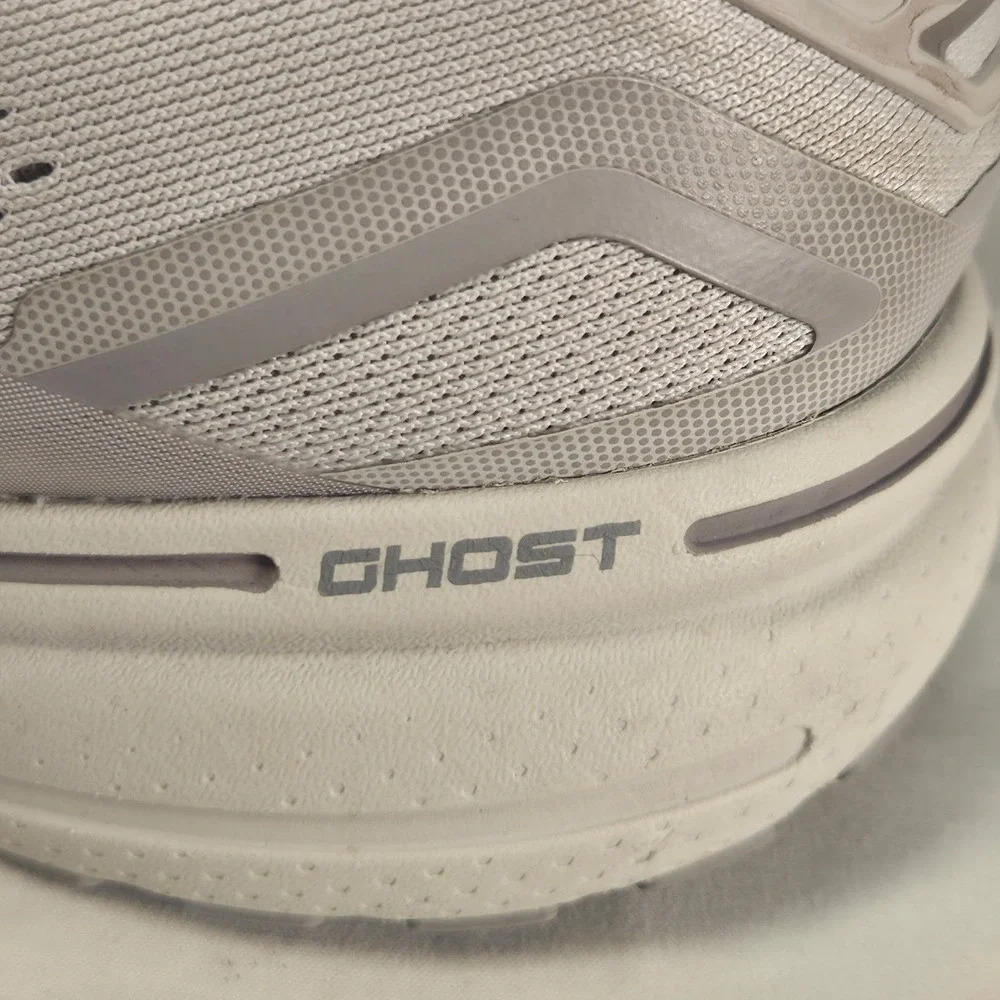 Brooks Ghost 15 Shoes Womens Size 8.5 B  Grey Sneakers Running Breathable